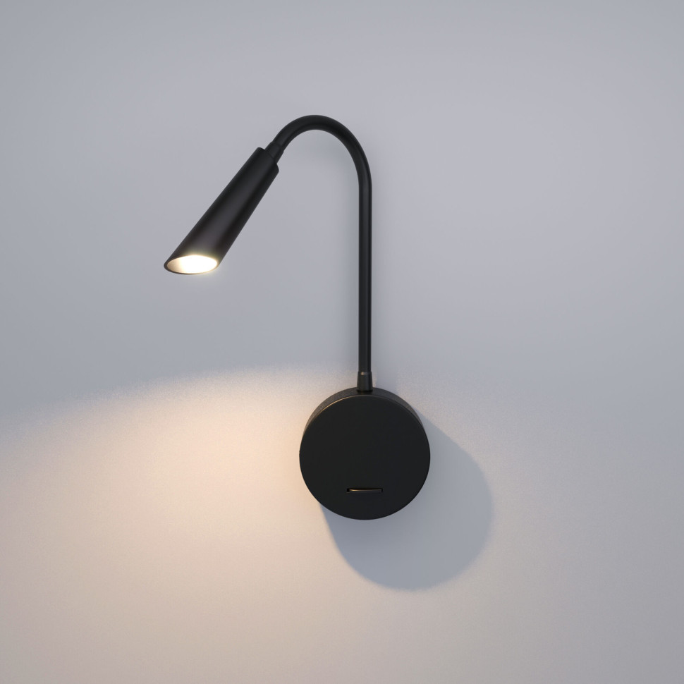 Светильник настенный светодиодный Stem 40120/LED черный