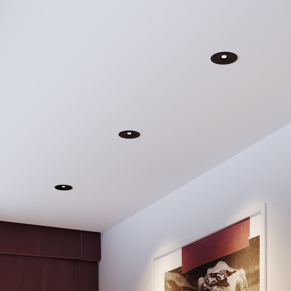 Светильник встраиваемый светодиодный Binnie 12W 3000K белый 15275/LED