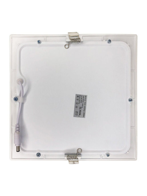 Встраиваемый светильник Elvan VLS-102SQ-18W-NH-Wh