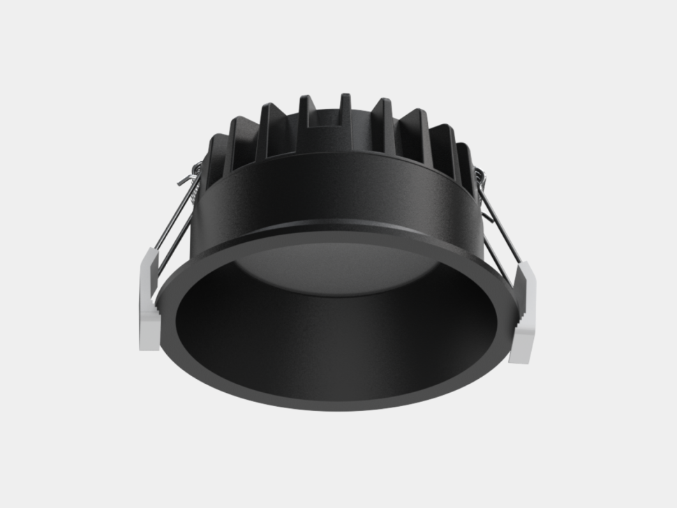  DesignLed Светильник светодиодный диммируемый потолочный встраиваемый , серия WL-BQ, Черный, 9Вт, IP44, Нейтральный белый (4000К), BQ009109-BL-NW