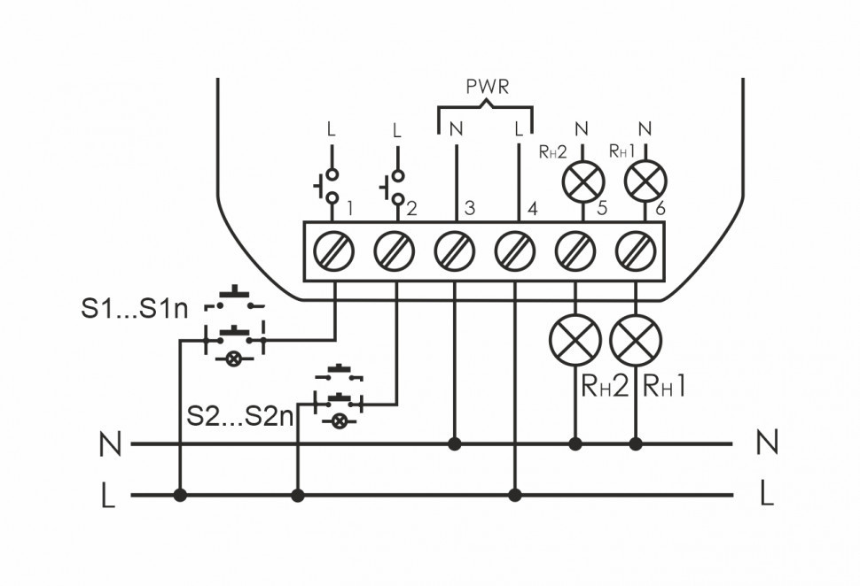 Реле импульсный (бистабильный) BIS-416 EA01.005.011 F&F