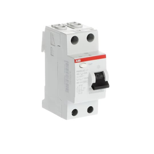 Устройство защитного отключения (УЗО) ABB FH202 AC-63/0.3 Тип-AC 2P 63A 300мА