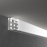 Накладной алюминиевый профиль для LED ленты под ленту до 18,5 мм LL-2-ALP018