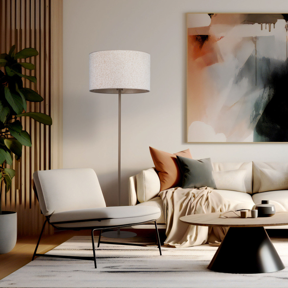 Напольный светильник с тканевым плафоном 16168 Vellum Sabia