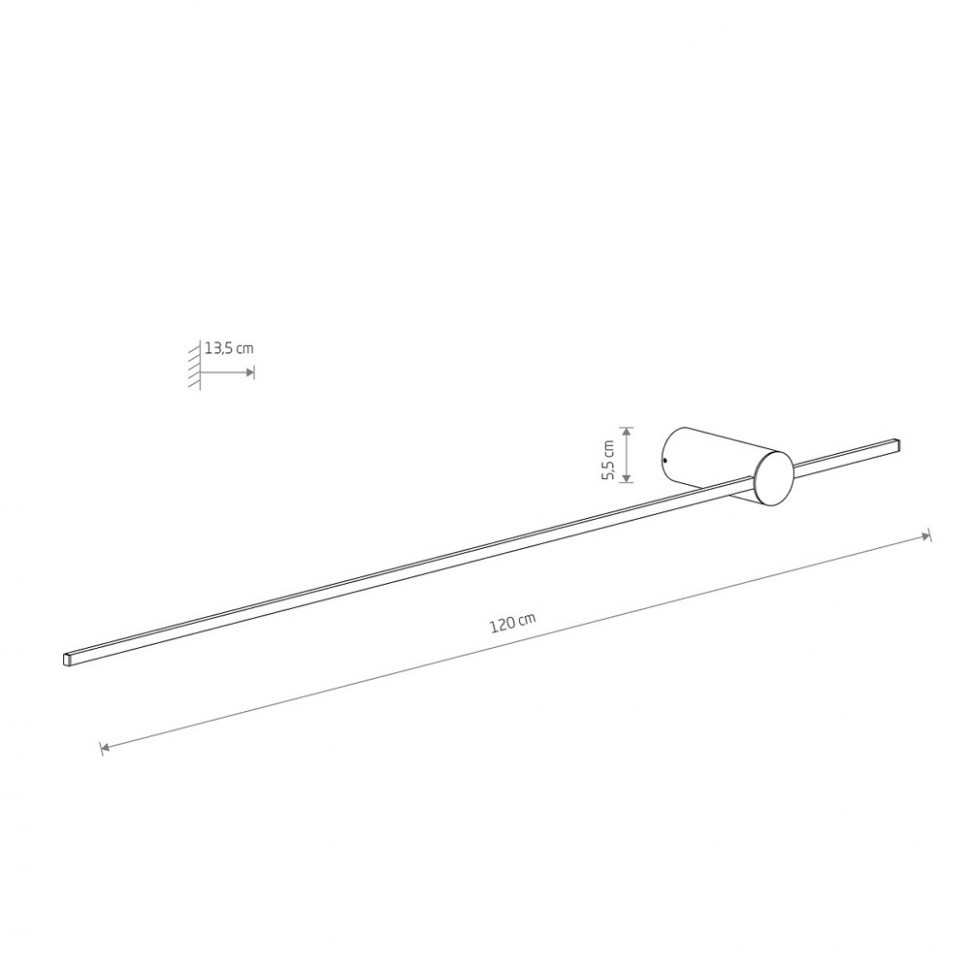 Настенный светильник Nowodvorski Saber Led Silk Olive L 11381