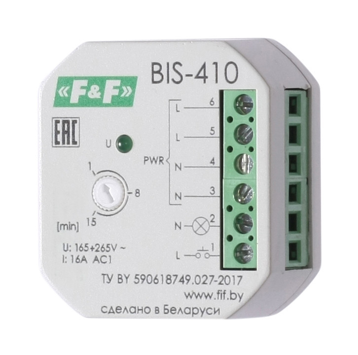 Реле импульсный (бистабильный) BIS-410 EA01.005.010 F&F