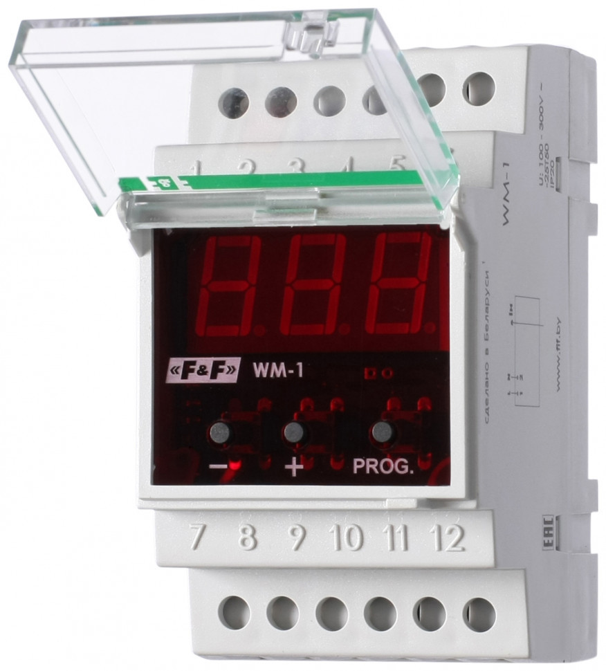 Многофункциональный указатель WM-1 для измерения мощности, тока и напряжения
