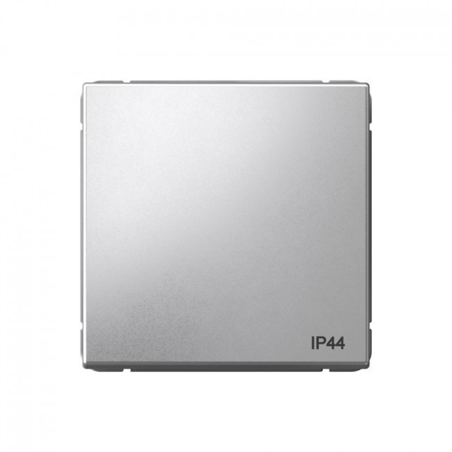 Переключатель одноклавишный IP44 Schneider Electric Art Gallery Алюминий GAL440361