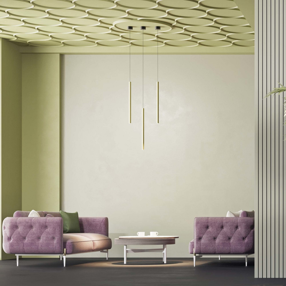 Подвесной светильник Arlight SP-PIPE-HANG-L600-R30-9W Warm3000 (BK, 24 deg, 230V) 038611