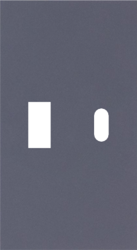 USB+type с накладкой 2-ух модульная цвет-Грифель матовый MEITON AL12C 