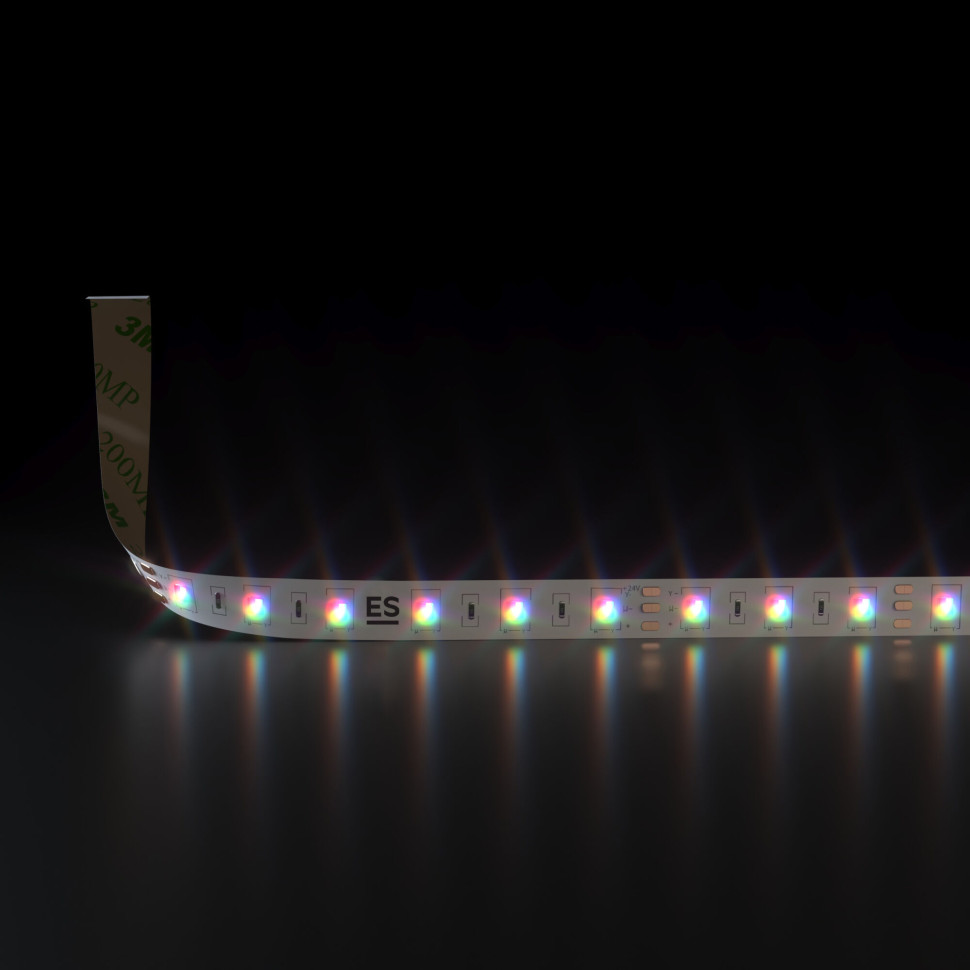 Светодиодная лента 24 В 14,4 Вт/м 60 Led/м 5050+5050 IP20, MIX RGB/холодный белый, 5 м Лента светодиодная 24V 14,4W 60Led 5050+5050 IP20 MIX RGB/холодный белый, 5м