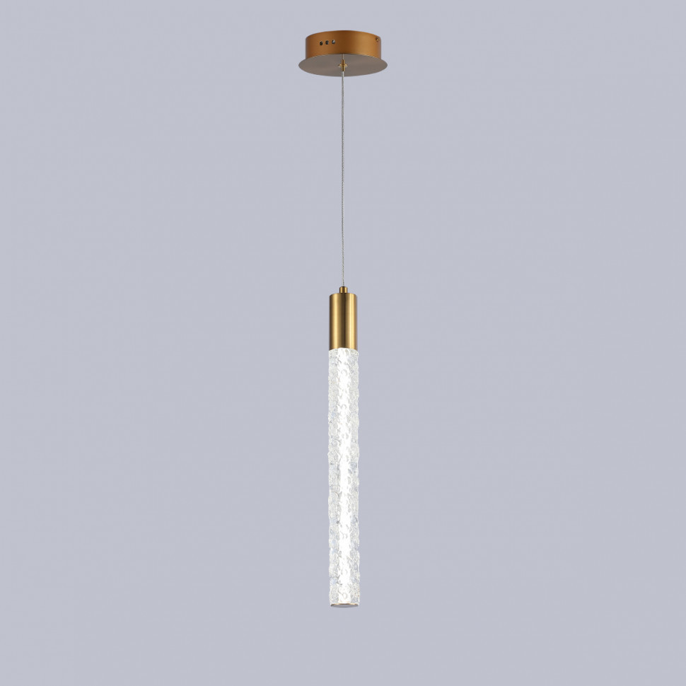 Подвесной светильник Delight Collection P98052-D antique brass