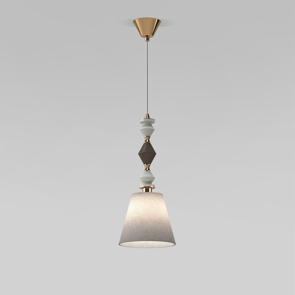 Подвесной светильник с керамикой 104012