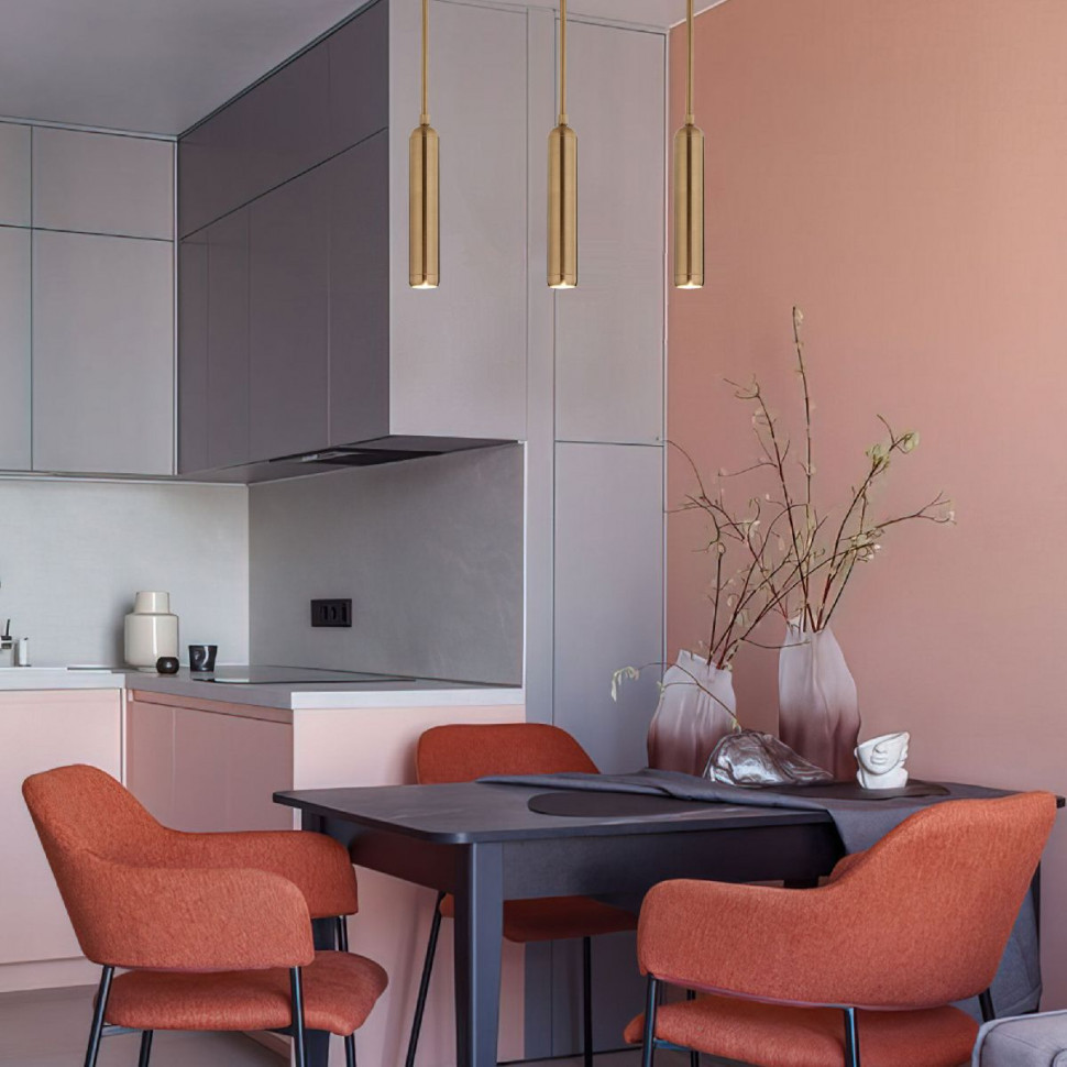 Подвесной светильник Eurosvet Pacific 50255/1 латунь a063265