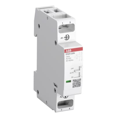 Контактор модульный EN20-20N-06 с ручным управлением ABB 1SBE122111R0620