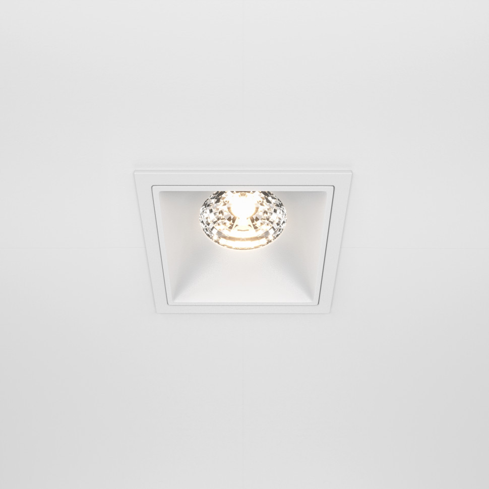 Встраиваемый светильник Technical DL043-01-15W3K-D-SQ-W