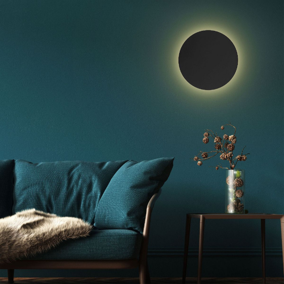 Настенный светильник TK Lighting 6014 Luna Black a065358