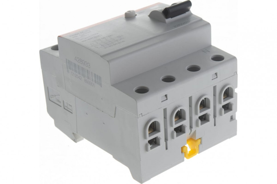Устройство защитного отключения (УЗО) ABB FH204 AC-25/0.3 Тип-AС 4P 25A 300мА 2CSF204003R3250