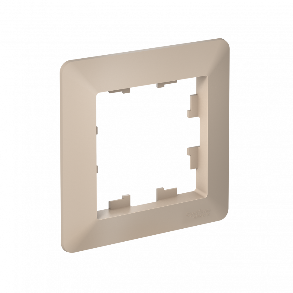 Рамка Systeme Electric AtlasDesign Air 1-ая, цвет песочный, ATN221201