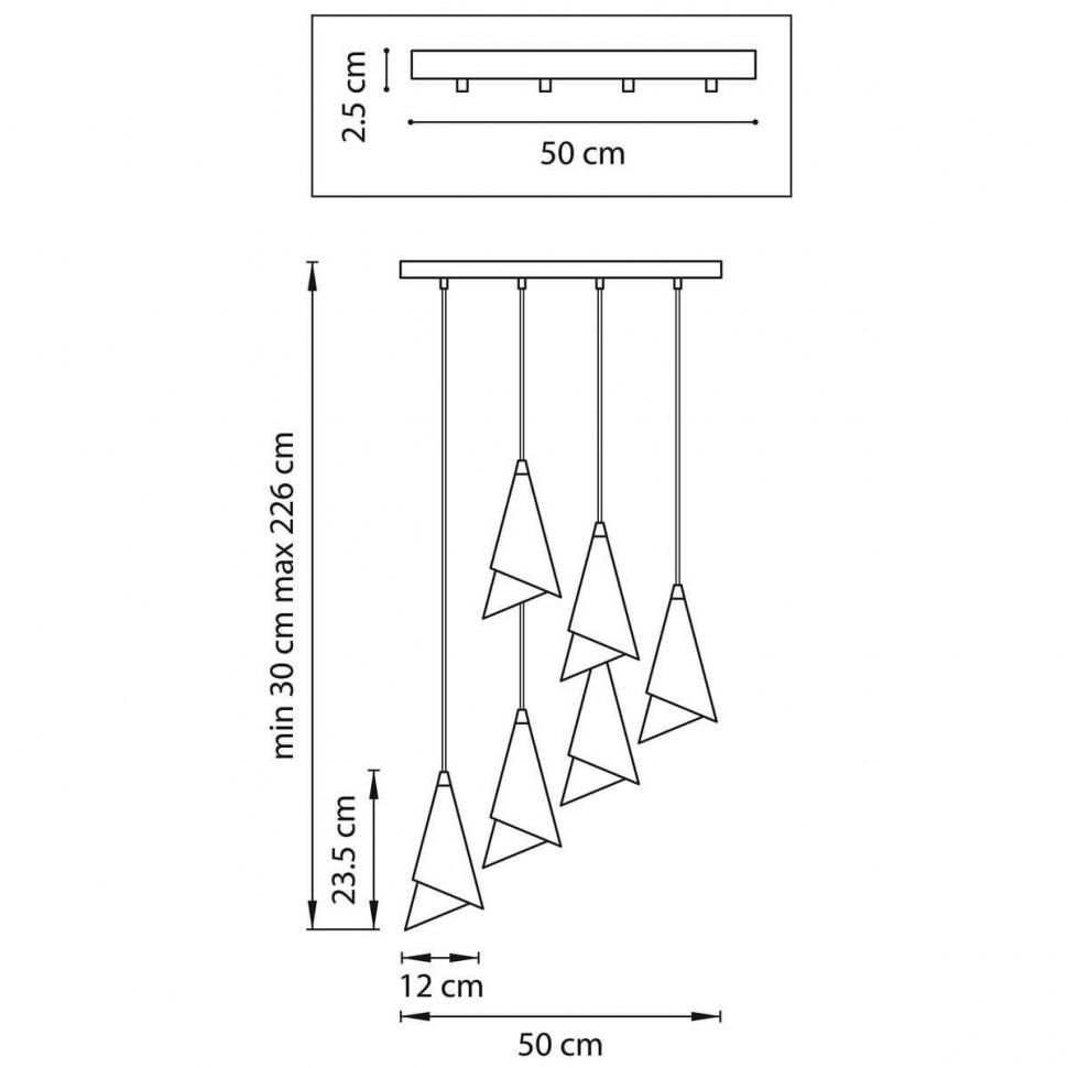 Подвесной светильник Lightstar CONE 757060