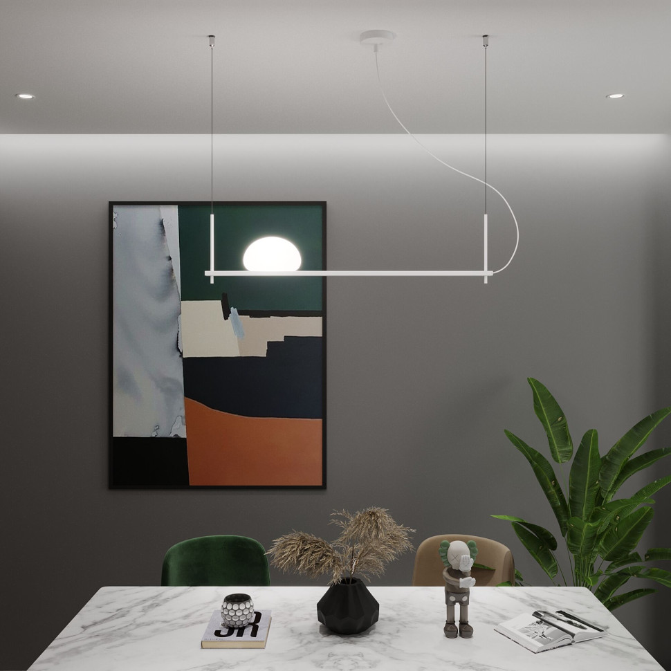 Подвесной светильник 70145/1 белый