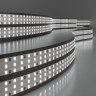 Лента светодиодная 360 LED 26 Вт IP20 трехрядная 3300К теплый белый 2835 24V 360Led 26W IP20