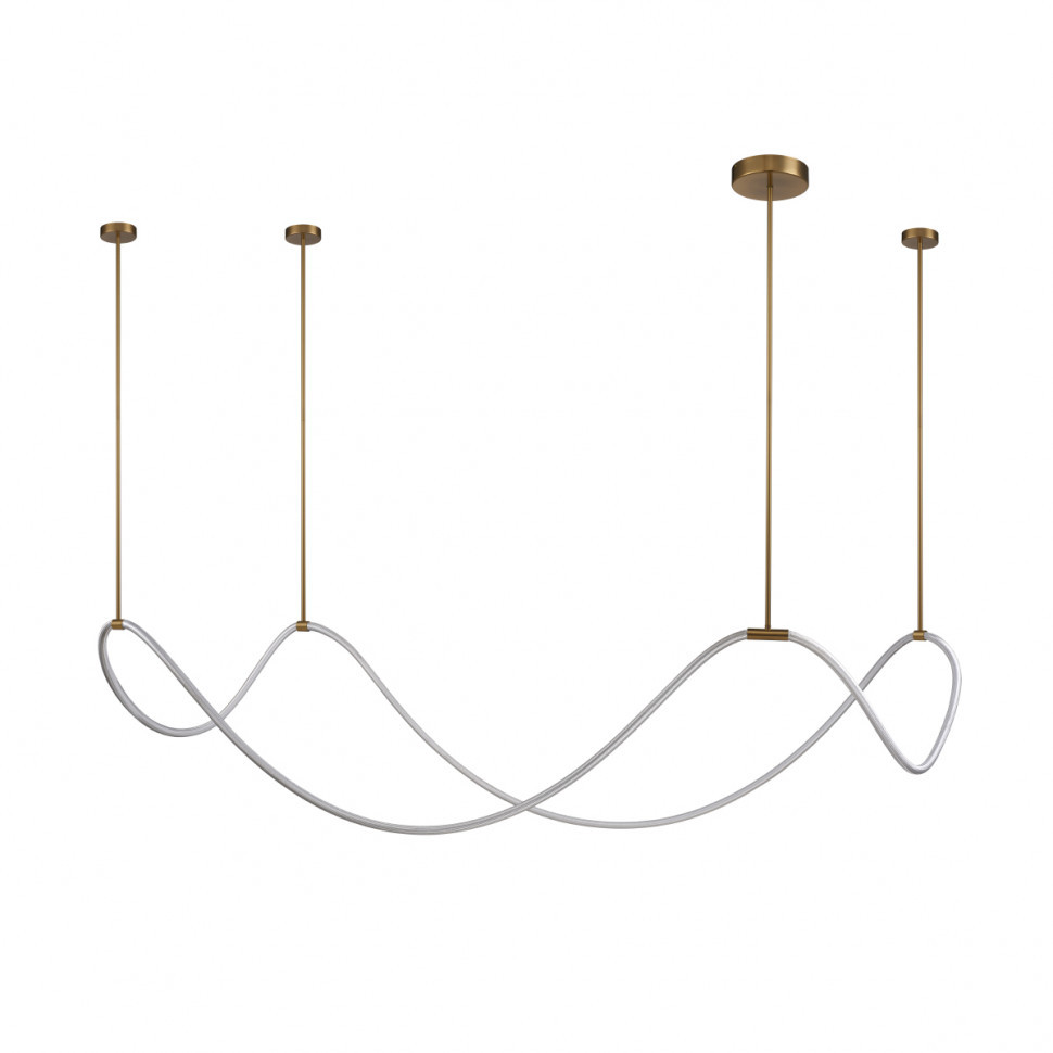 Подвесной светильник Delight Collection 10521P brass/white