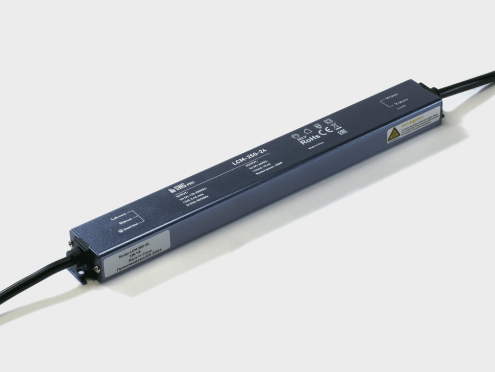  SWG PRO Блок питания для светодиодных лент , LCM-250-24