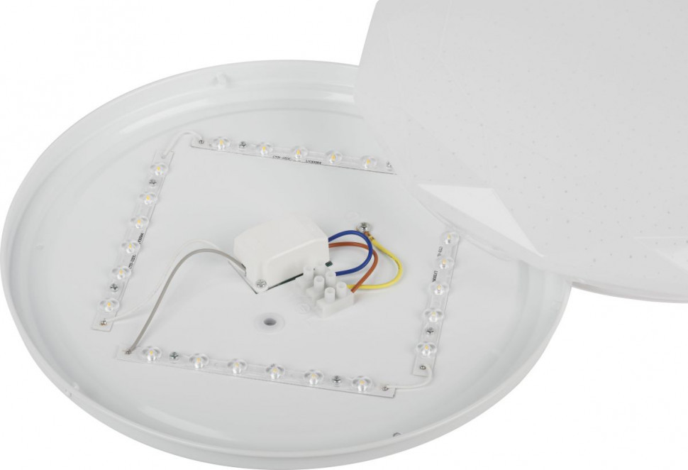 Потолочный светильник Эра Классик без ДУ SPB-6 WH 36W-6,5K Slim Sparkle