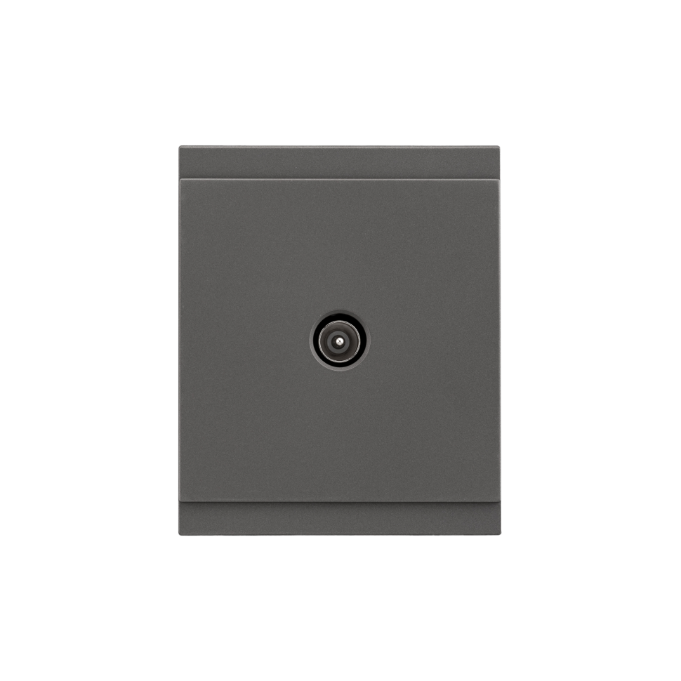 KRANZ SETE Розетка TV, графит KR-79-0722-3