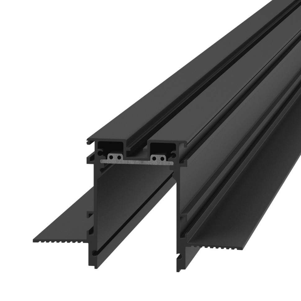  SWG PRO Трек SY 24В встраиваемый без проводов Черный, 2м, SY-601201-RC-2-BL