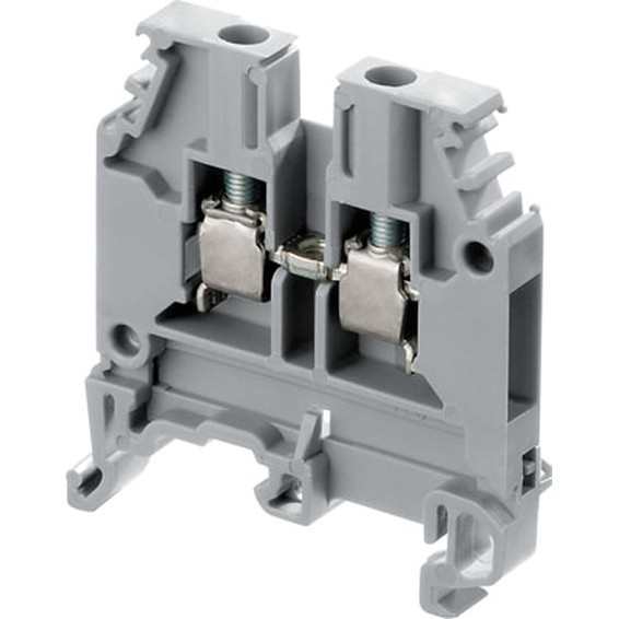 Клеммник винтовой до 4 мм.кв.серый фазный (1SNA115116R0700) ABB