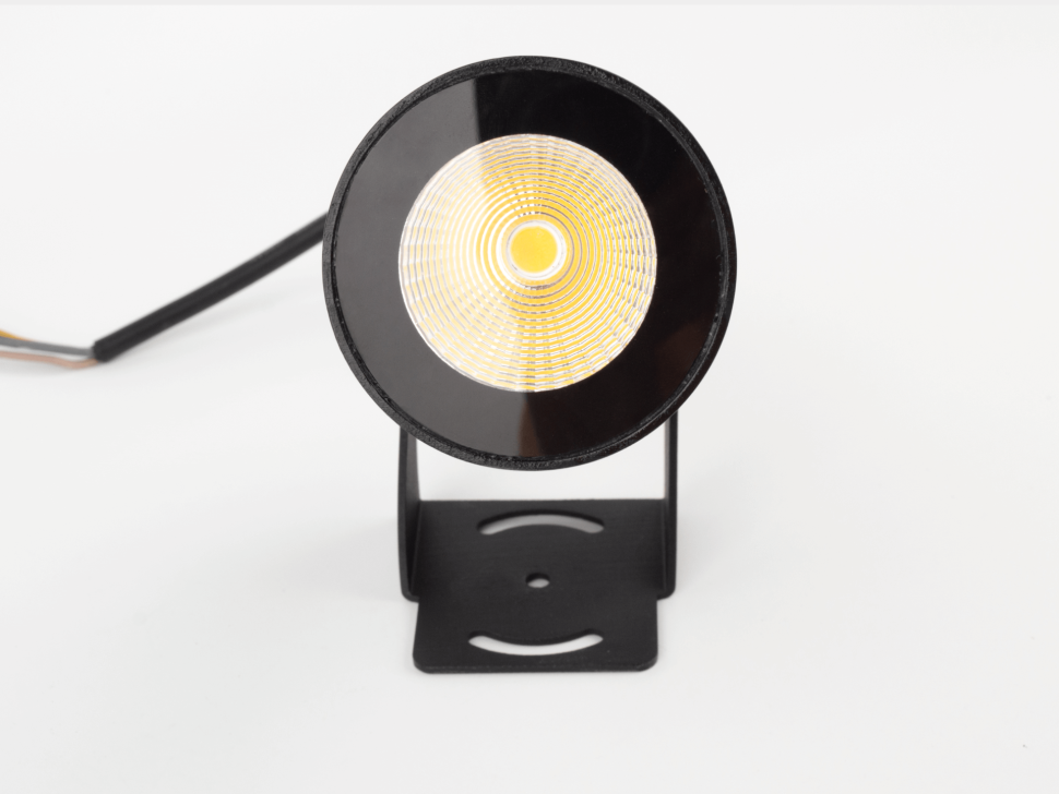  SWG Standard Ландшафтный светодиодный светильник 3 Вт, 24°, 100-240В, 3000К (тёплый белый), IP65, чёрный, FL-F24A-3-BL-WW