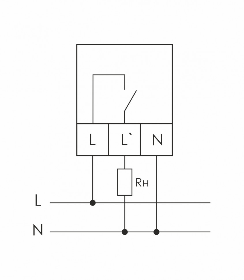 Реле напряжения (Однофазный-АС / Ампер-40 / Контакт-1NO) CP-721-3