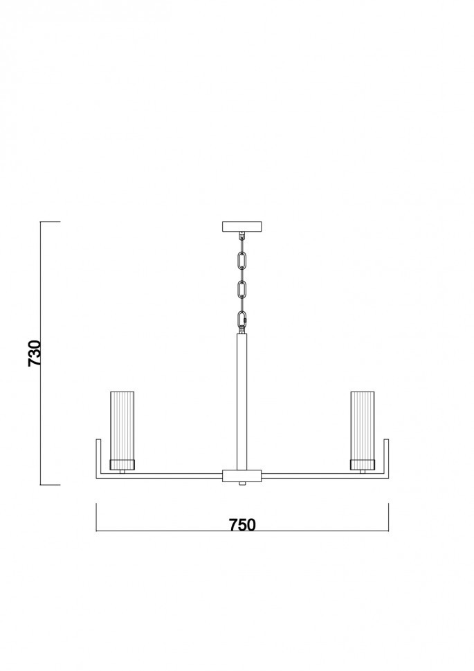 Подвесной светильник Freya FR5214PL-08CH
