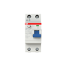 Устройство защитного отключения (УЗО) ABB F202 A-63/0.3 Тип-A  2P 63A 300мА 2CSF202101R3630
