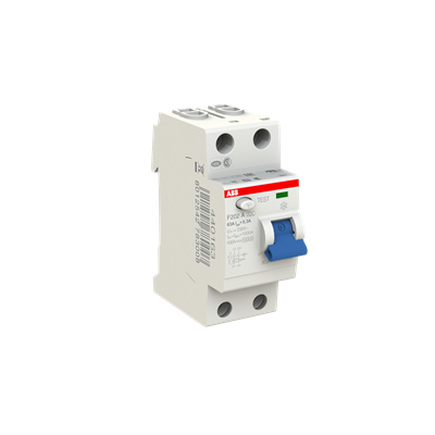 Устройство защитного отключения (УЗО) ABB F202 A-63/0.3 Тип-A  2P 63A 300мА 2CSF202101R3630