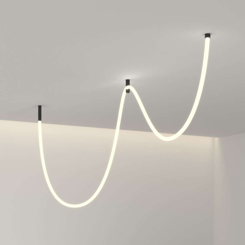 Гибкий неон 336 Led 12 Вт IP20 4200K Full light круглый дневной белый, 3 м 24V 12W 336Led 2835 IP20