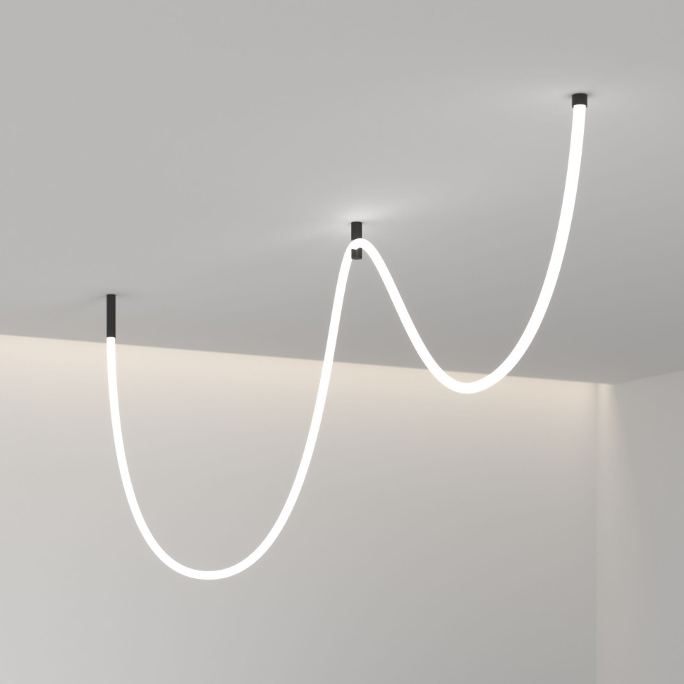 Гибкий неон 336 Led 12 Вт IP20 4200K Full light круглый дневной белый, 3 м 24V 12W 336Led 2835 IP20