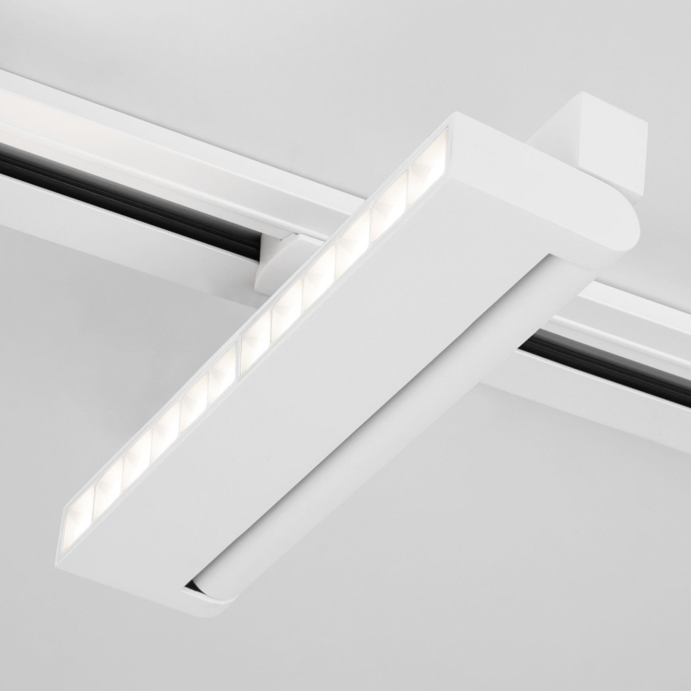 Трековый светодиодный светильник для однофазного шинопровода Garda черный 20 Вт 4200K 85018/01