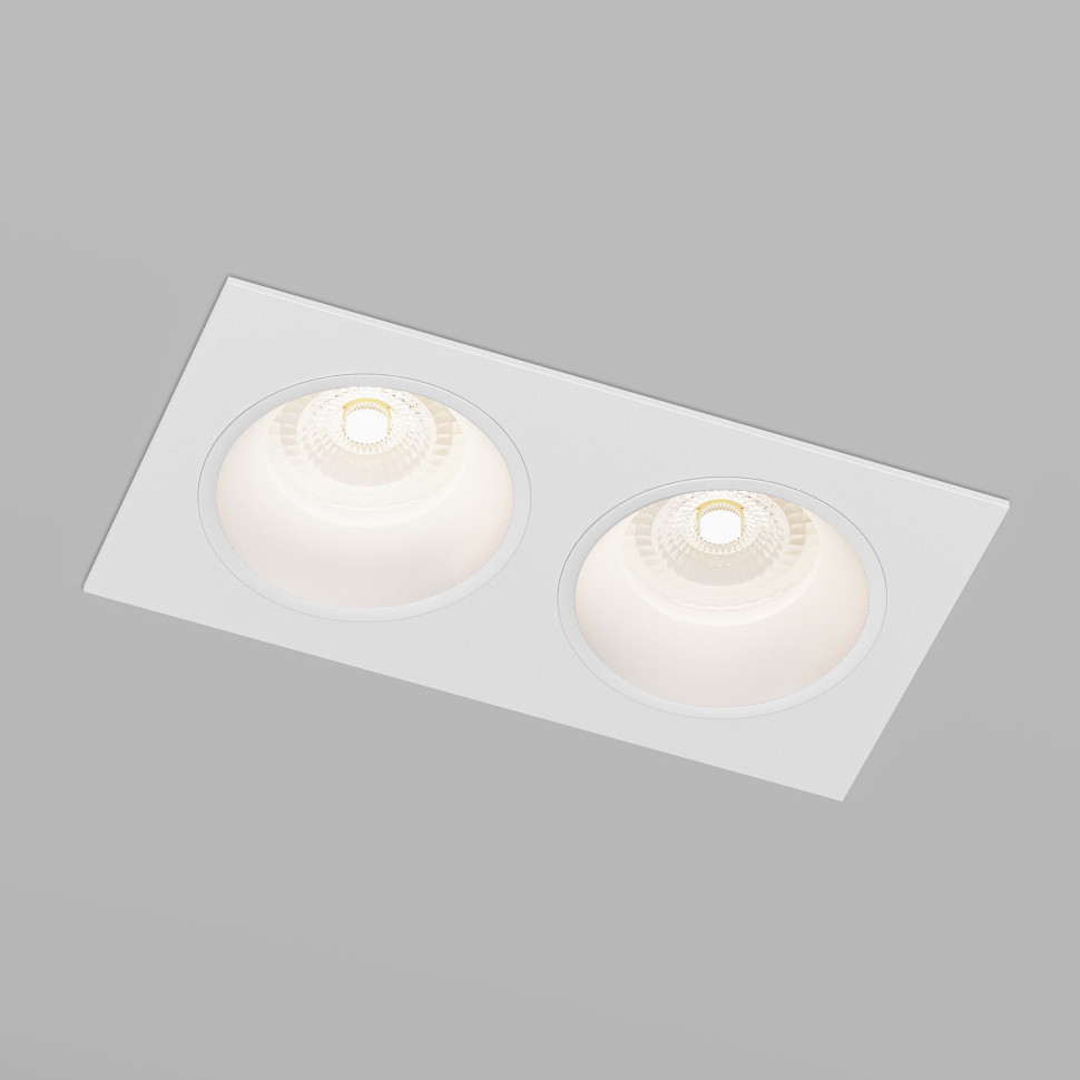 Светильник встраиваемый GU10 черный 15700/02