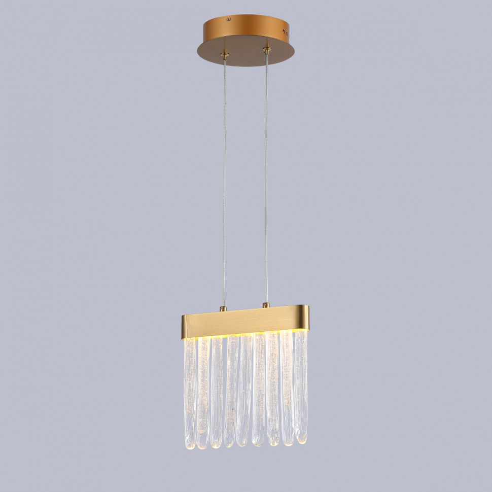 Подвесной светильник Delight Collection P98057-1 antique brass