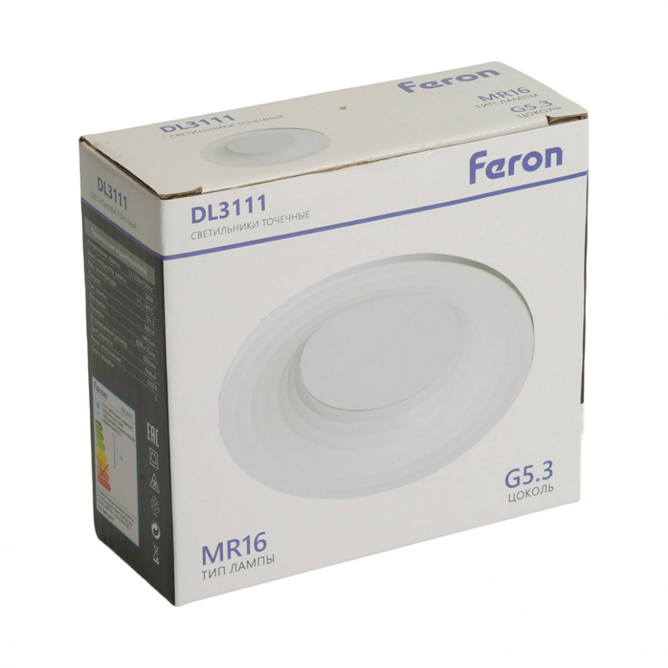 Встраиваемый светильник Feron DL3111 51344