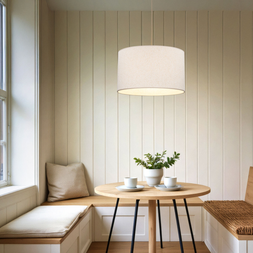 Подвесной светильник с тканевым абажуром 11213 Vellum Sabia