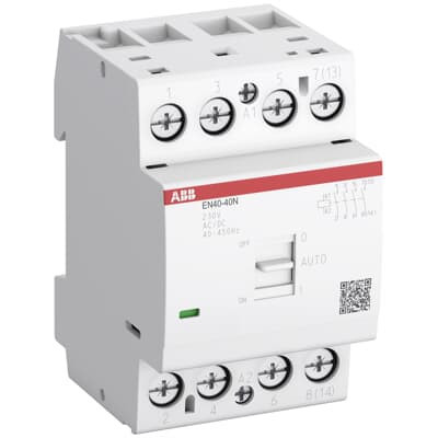 Контактор модульный EN40-40N-06 с ручным управлением ABB 1SAE342111R0640