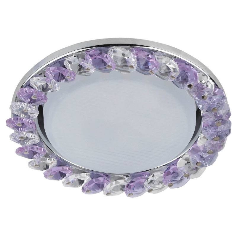 Встраиваемый светильник ЭРА DK85 CH/WH+PU Б0020574