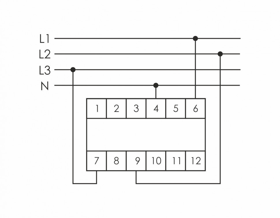 Указатель напряжения LK-713 для трёхфазной сети 230 В