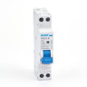 Дифференциальный автомат АВДT CHINT NB2LE 1мод. 1P+N 6kA х-ка С 6А тип АС 30mA (R) 689000
