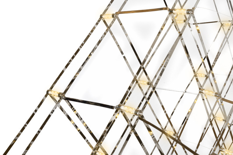 Подвесной светильник iLedex Statosphere FQ-600-100 Хром