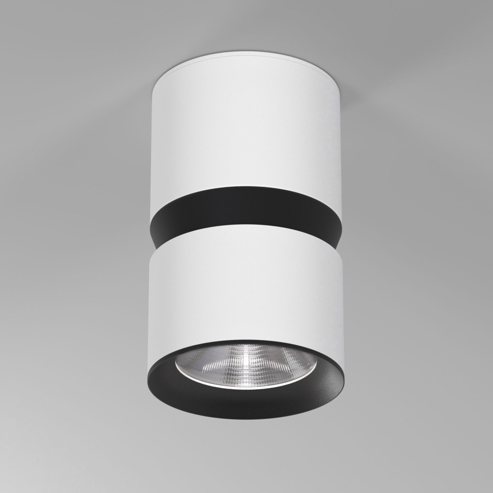 Светильник потолочный светодиодный 12W 4000К чёрный 25049/LED